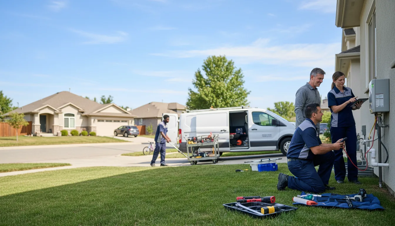 Tankless water heater service in Norton, VT